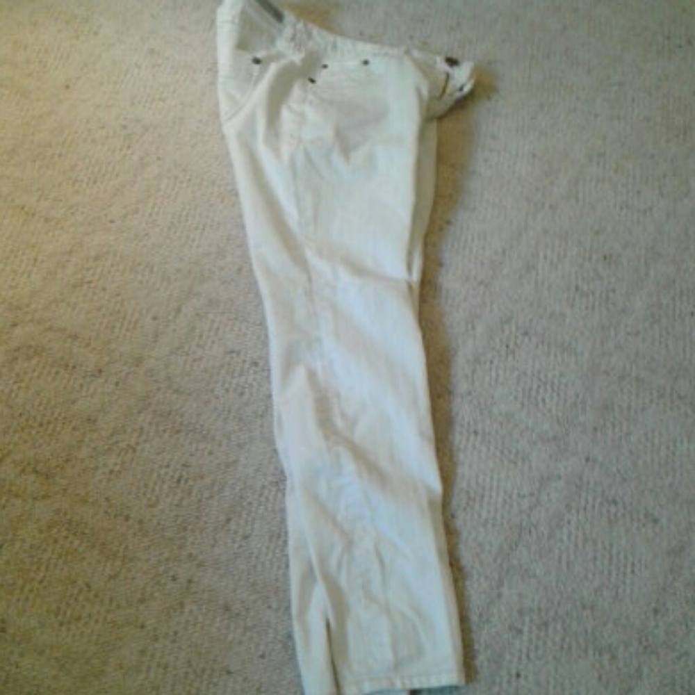 Express jeans cream
